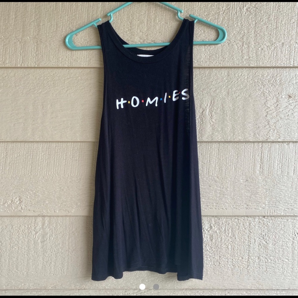 Black “Friends” Inspired Tank